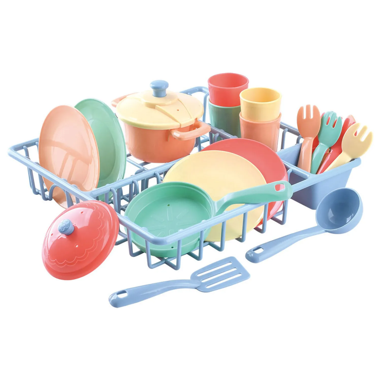 Playgo Wasrek met Keukenaccessoires - 23dlg Online