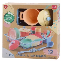 Playgo Wasrek met Keukenaccessoires - 23dlg Online