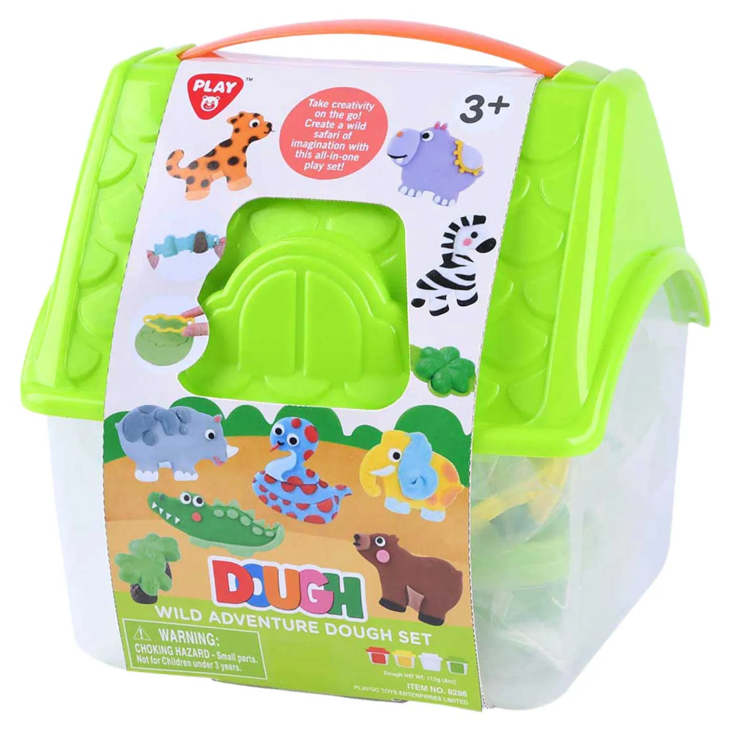 Wilde Avonturen Kleiset - 4 Kleipotjes>Playgo Best