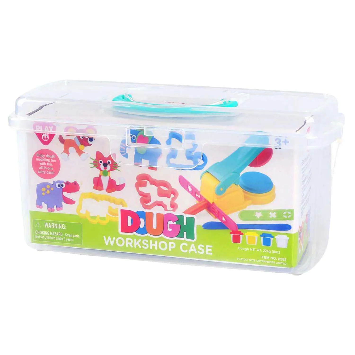 Workshop Koffer Kleiset - 4 Kleipotjes-Playgo