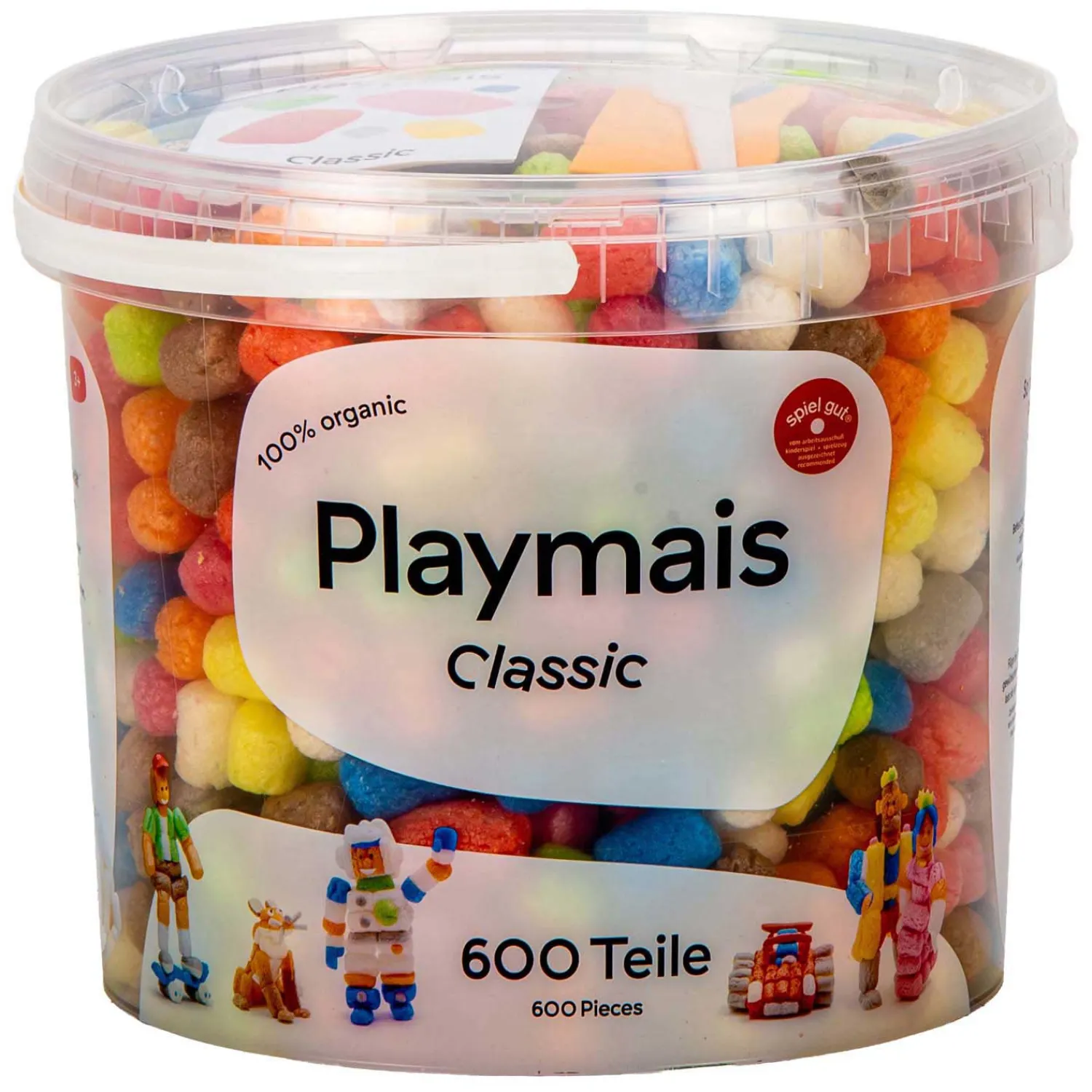 Playmais Basic Emmer (> 600 Stukjes)
