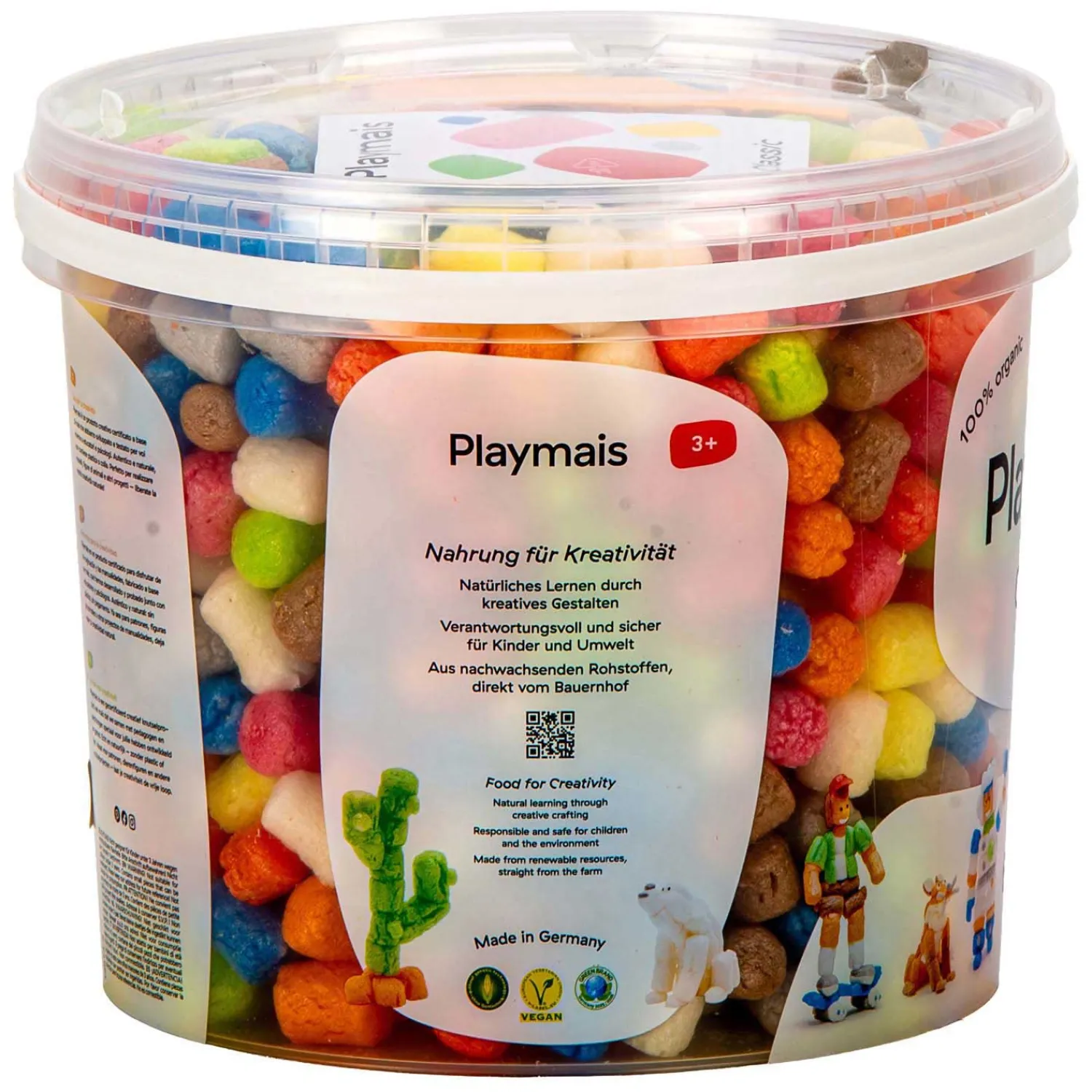 Playmais Basic Emmer (> 600 Stukjes)