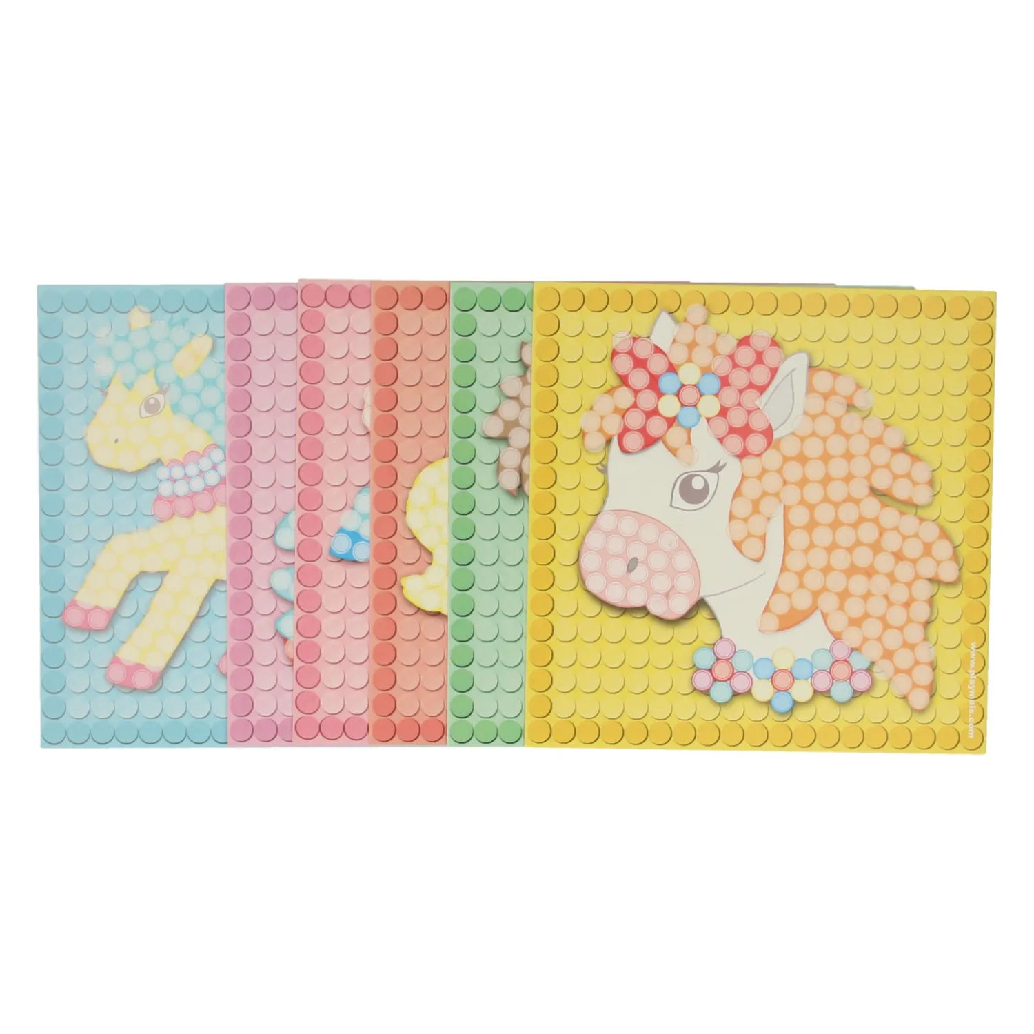 Mosaic Kaarten Versieren, 24st.-Playmais Best