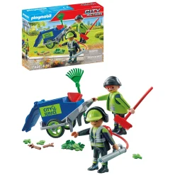 City Action Figurenset Schoonmaakteam - 71434-Playmobil Discount