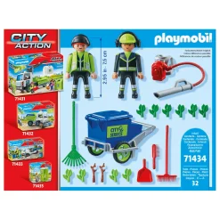 City Action Figurenset Schoonmaakteam - 71434-Playmobil Discount