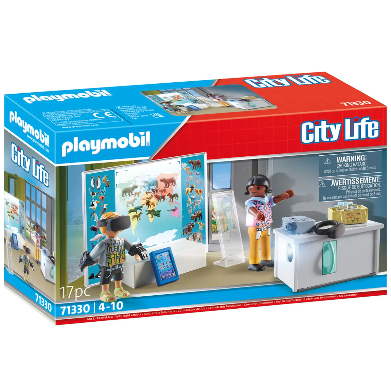 City Life Virtueel Klaslokaal - 71330>Playmobil Clearance