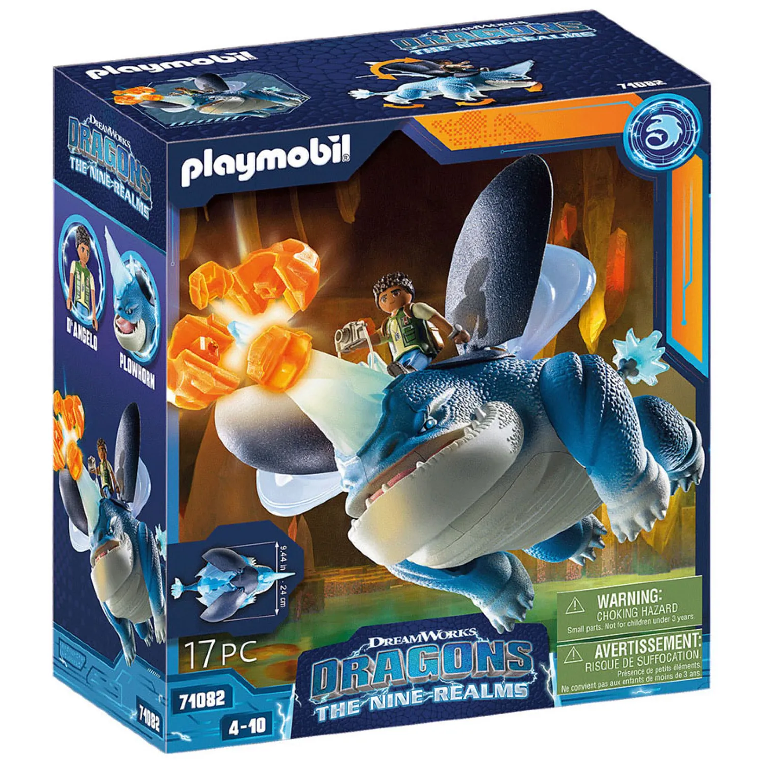 Dragons: The Nine Realms Plowhorn & D'Angelo - 71082>Playmobil Discount