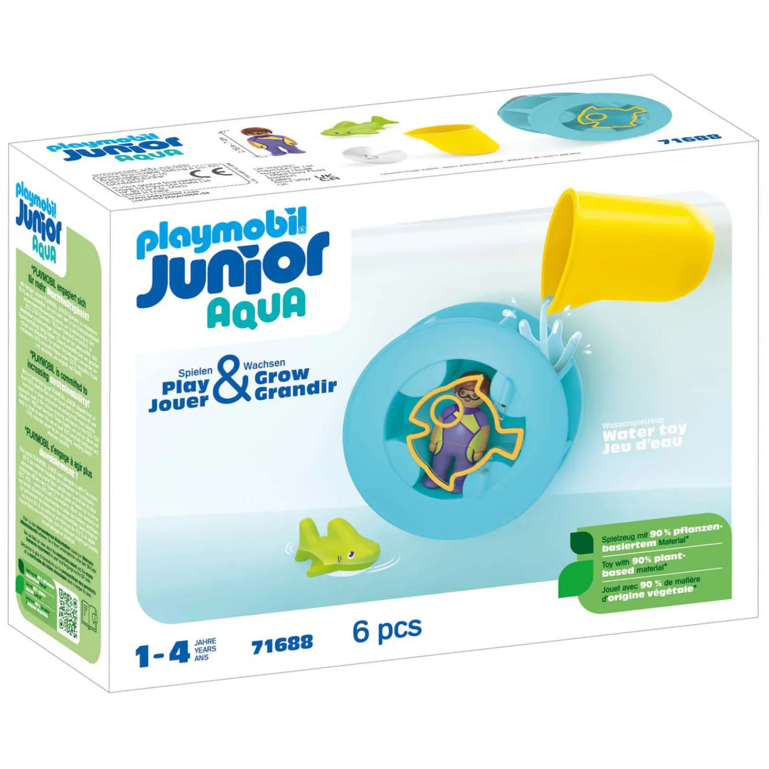 Junior Waterwervelrad met Babyhaai - 71688-Playmobil New