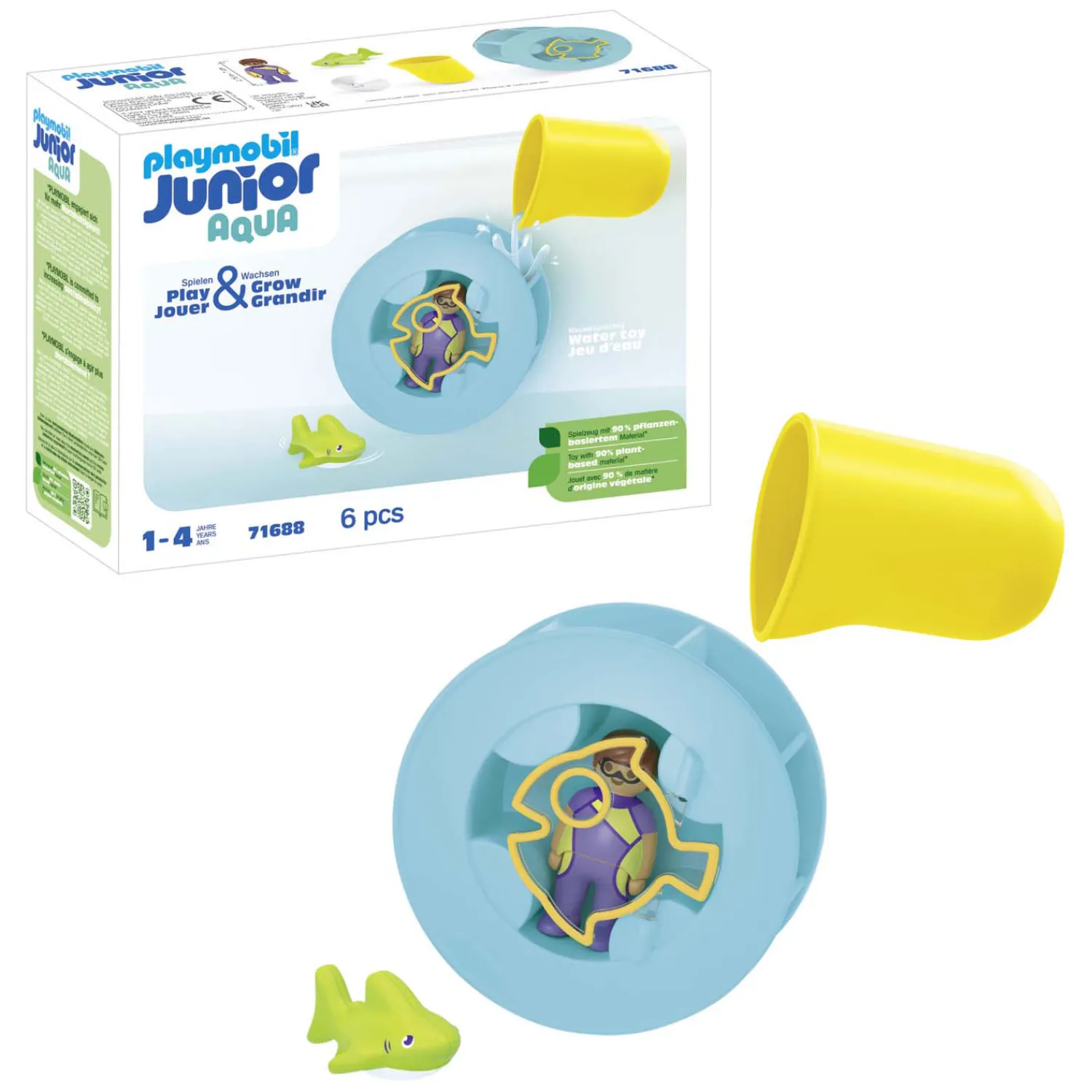 Junior Waterwervelrad met Babyhaai - 71688-Playmobil New