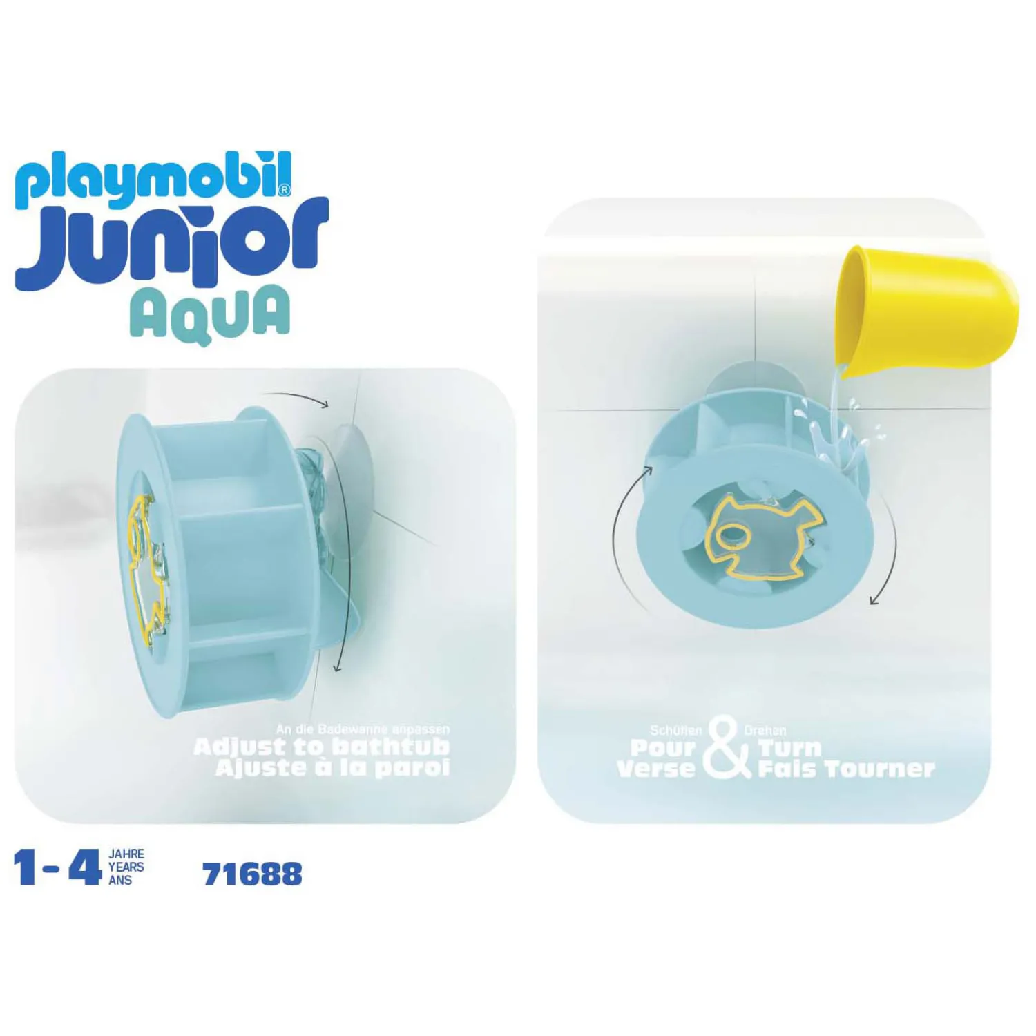 Junior Waterwervelrad met Babyhaai - 71688-Playmobil New