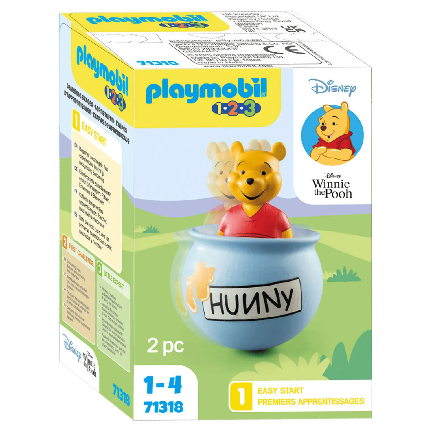 Junior Winnie de Poeh Honingpot - 71318>Playmobil Clearance