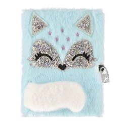 Pluche Dagboek met Slot A5> Outlet