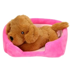 Pluchen Hond in Mand-Toi-Toys Hot