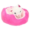 Pluchen Kat in Mand-Toi-Toys Discount