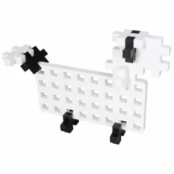 BIG Bouwplaat Wit/Groen, 2st.-Plus-Plus New