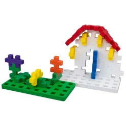 BIG Bouwplaat Wit/Groen, 2st.-Plus-Plus New