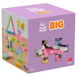 BIG Pastel Bouwset - 100st.>Plus-Plus Best