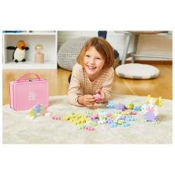 Plus-Plus BIG Speelgoedkoffer Pastel Bouwset - 70st. Hot