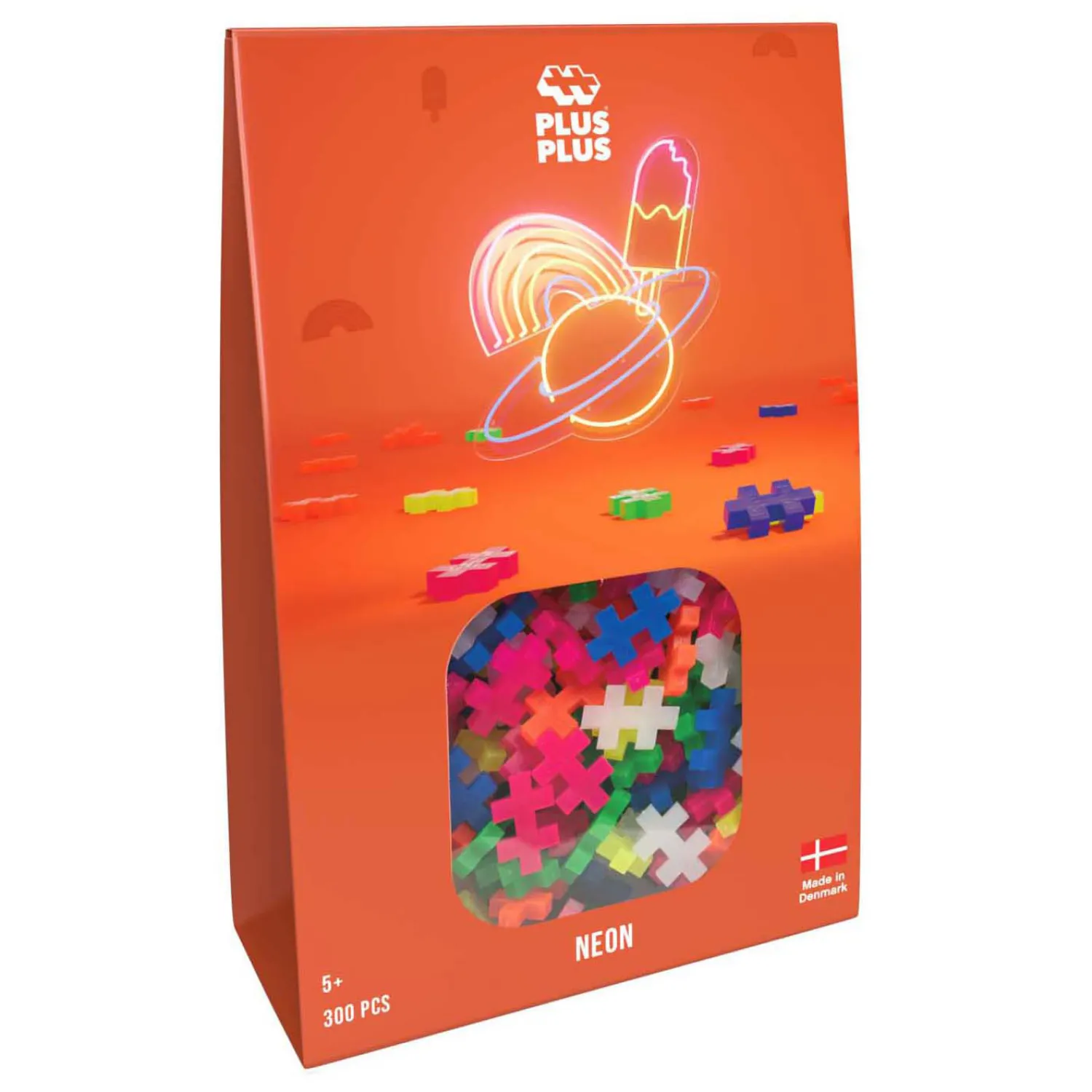 Neon Bouwset, 300st.>Plus-Plus