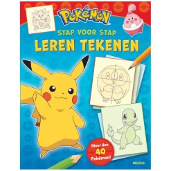 Pokémon - Stap voor Stap Leren Tekenen Hobbyboek>Deltas Sale