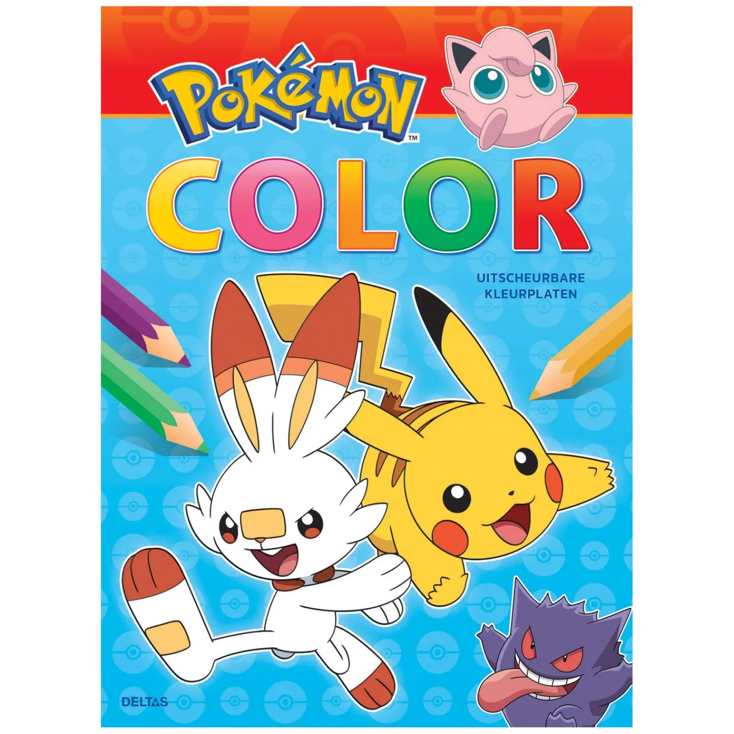 Deltas Pokémon Color Kleurboek Sale