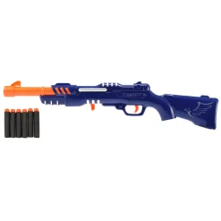 Toi-Toys Politie Geweer Blauw met 6 Foampijlen New