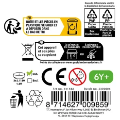 Politie Pistool Licht en Geluid met Handboeien-Toi-Toys Sale