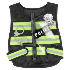 Politieset met Knuppel & Handboeien, 4dlg.- Online