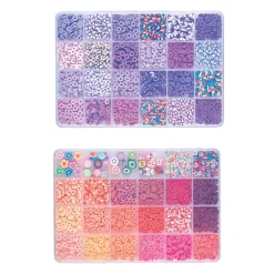 Polymeer Kralen Paars-Roze Tinten Discount