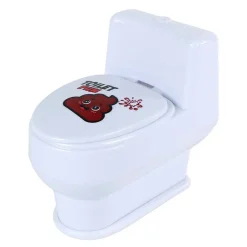 Poo Toilet met Drol - 10cm Hot