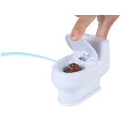 Poo Toilet met Drol - 10cm Hot