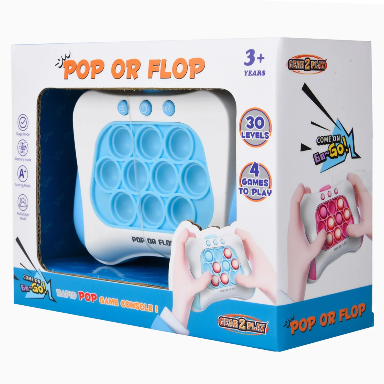Pop or Flop - Blauw-Spectron Discount