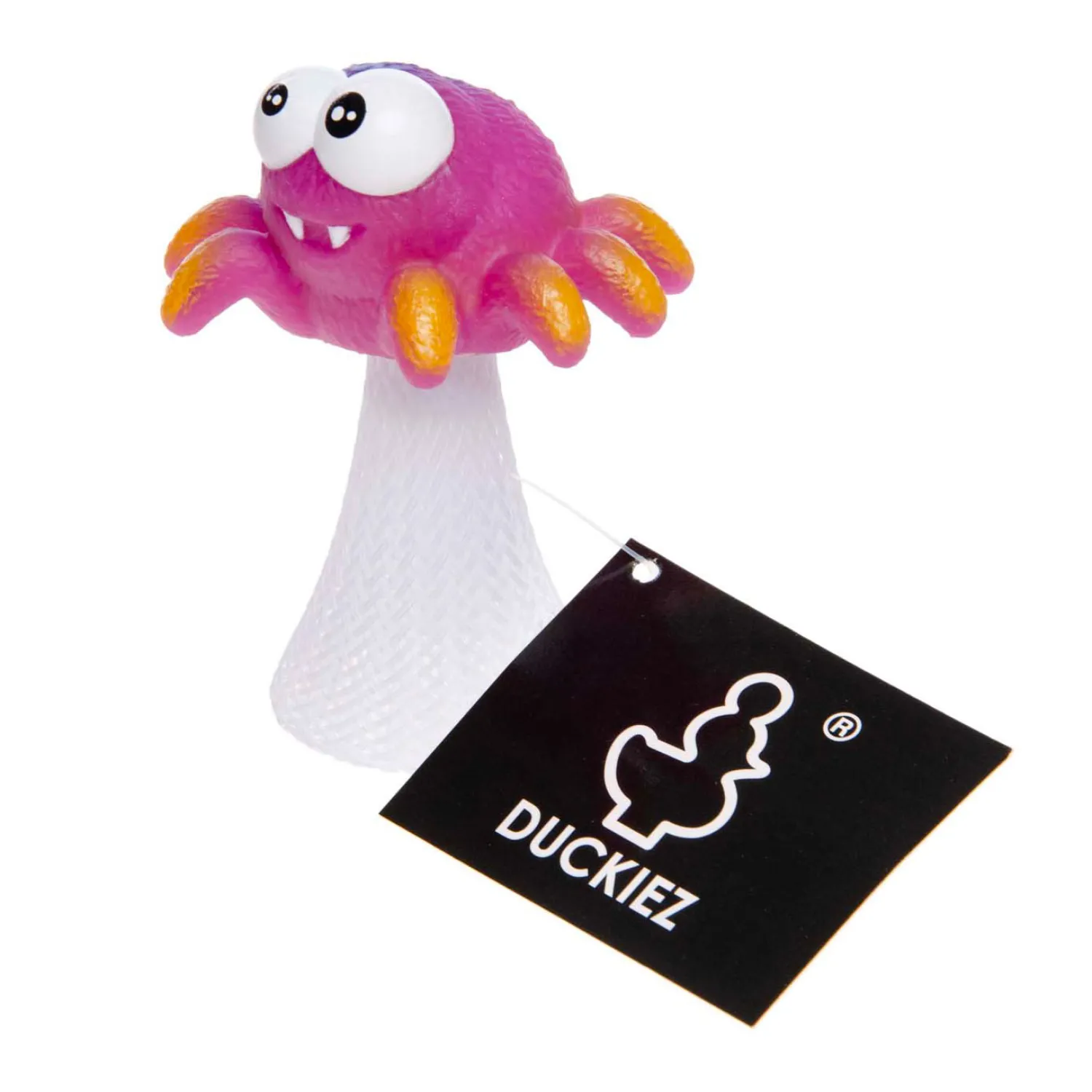 Duckiez Pop Up Springende Spin, 9,5 cm New