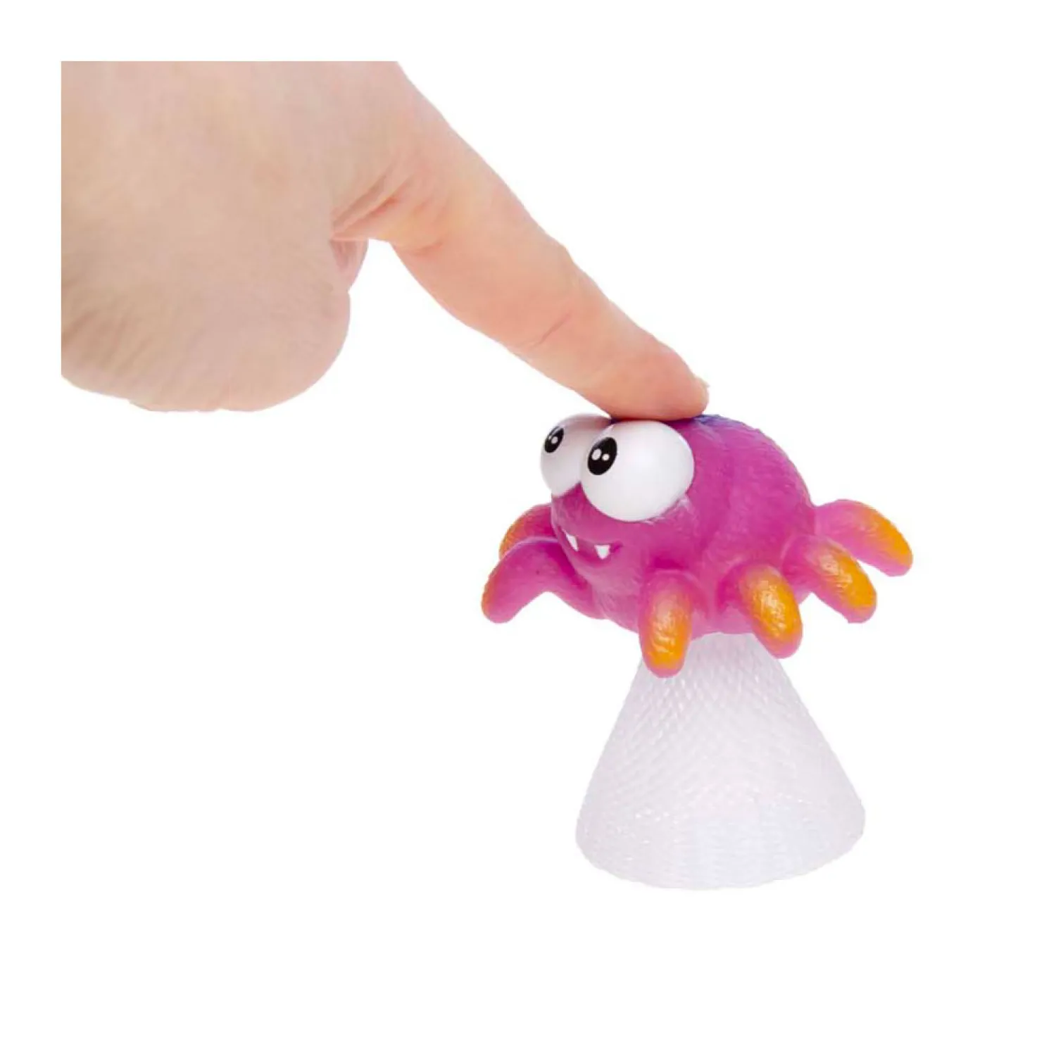 Duckiez Pop Up Springende Spin, 9,5 cm New