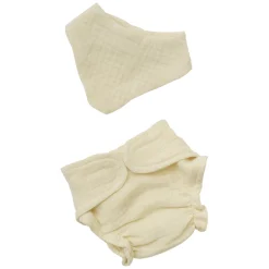 Poppen Babyset Ecru, 28-35 cm-Heless Clearance