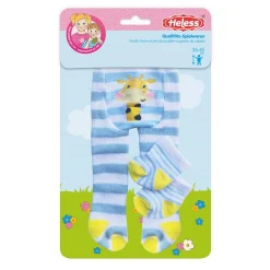 Poppen Panty en sokken Blauw, 35-45 cm>Heless Hot