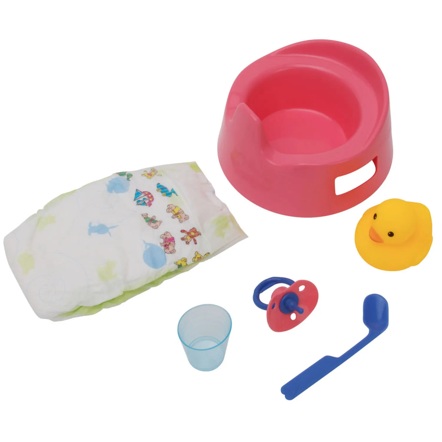 Poppen Potje met Accessoires-Heless Clearance