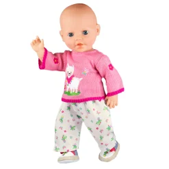Poppen Pullover met Broek Alpaca, 28-35 cm>Heless Hot