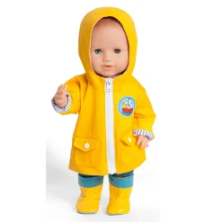 Poppen Regenjas Dubbelzijdig, 28-35 cm-Heless Best