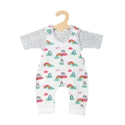 Heless Poppen Romper Pinguin met T-Shirt, 28-35 cm New