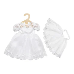 Poppen Trouwjurk met Sluier, 28-35 cm>Heless Outlet