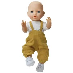 Heless Poppen Tuinbroek Okergeel, 35-45 cm Discount