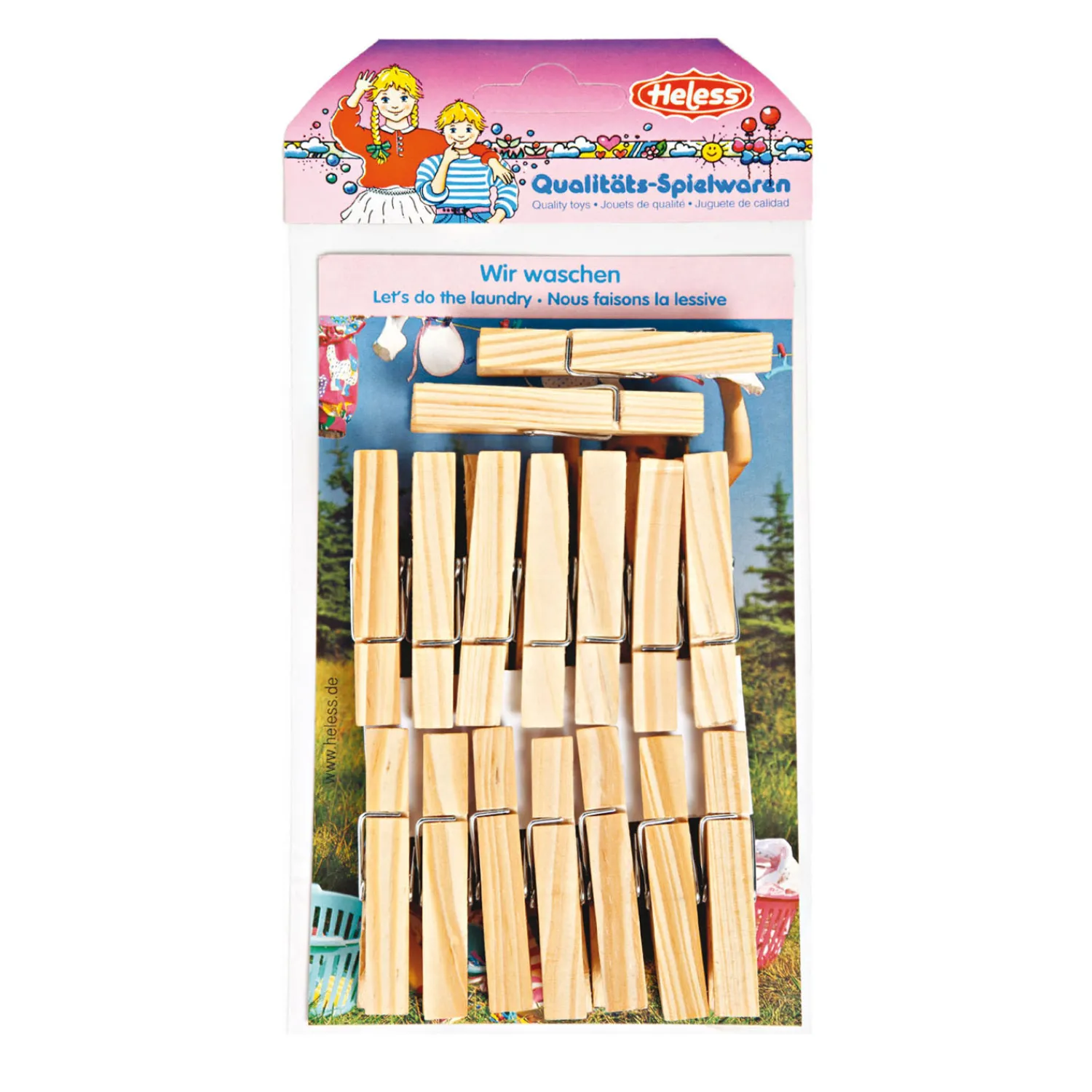 Poppen Wasknijpers>Heless New