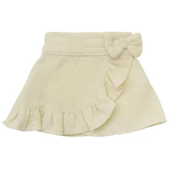 Poppen Wikkelrok Ecru met Ruches, 28-35 cm><noscript><img width=