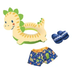 Poppen Zwemset Dino, 35-45 cm>Heless Discount