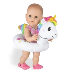 Heless Poppen Zwemset Eenhoorn, 35-45 cm