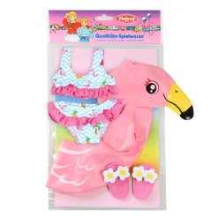 Heless Poppen Zwemset Flamingo, 35-45 cm New