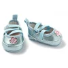 Poppenballerina's met Flexibele Veters - Blauw, 38-45 cm>Heless New