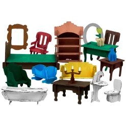 Poppenhuismeubels om te Versieren - 20st. Clearance