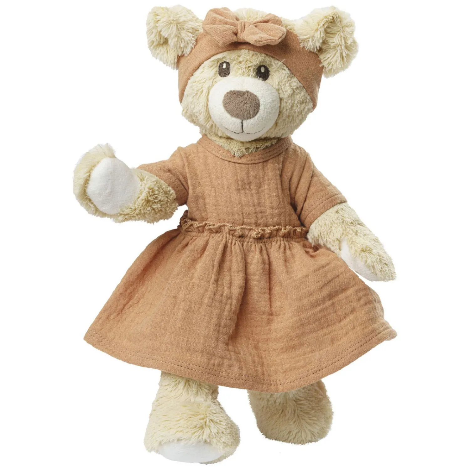 Heless Poppenjurk Bruin met Ruches, 35-45 cm Clearance